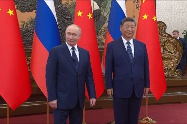 Владимир Путин и Си Цзиньпин kremlin.ru