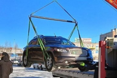 Infiniti FX 35 был выставлен на продажу новым владельцем - судебный пристав притворился покупателем пресс-служба УФССП России по Амурской области