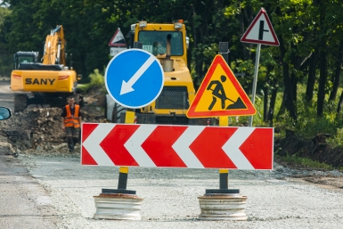 Ремонт дорог, спецтехника,  дорога Илья Аверьянов, ИА PrimaMedia.ru