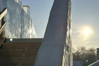 К демонтажу горки и нескольких ледовых скульптур специалисты приступили 19 февраля пресс-служба главы Белогорска