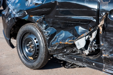 Секунда до трагедии. В Приамурье тяжелый грузовик врезался в малолитражку