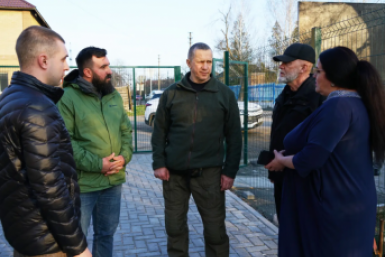 Трутнев осмотривает работы в районах ДНР организаторов