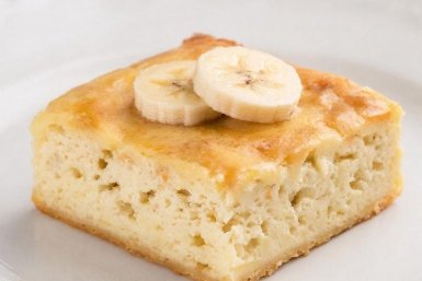 Творожная запеканка с бананом: рецепт простой как дважды два - дети в восторге