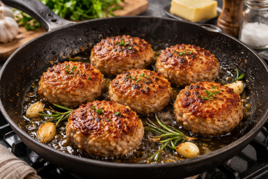 Котлеты как у Ивлева: сочные внутри и с хрустящей корочкой снаружи - просто "выбиваю" фарш