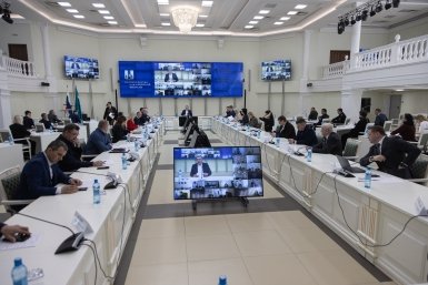 Заседание регионального организационного комитета &quotПобеда&quot пресс-служба правительства Сахалинской области