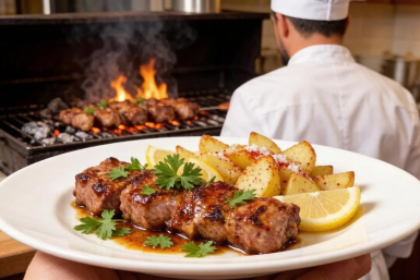 К шашлыку - картофель: готовлю по фирменному рецепту Ивлева за 20 минут - кипяток в помощь