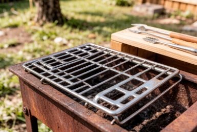 Как очистить решетку после шашлыка за 5 минут: протираю тем, что под рукой — и нагар осыпается сам