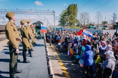 Ретропоезд пресс-службы ЗабЖД