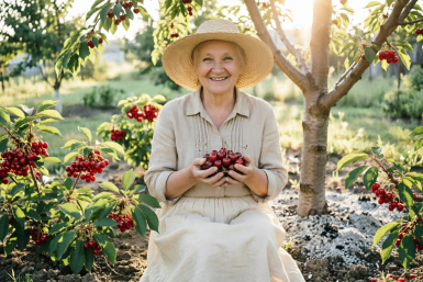 Кто в мае пожалел золы — тот без вишни сидит, а кто 1 подкормку сделал — с каждой ветки тащит ведрами