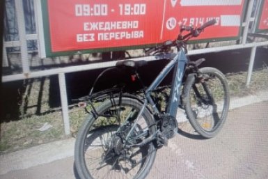 Велосипед участника ДТП Госавтоинспекции Забайкалья