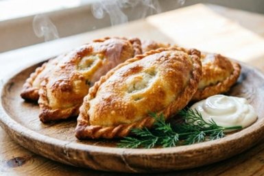 Жареные ленивые пирожки с капустой и яйцами - просто приготовите, молниеносно съедите