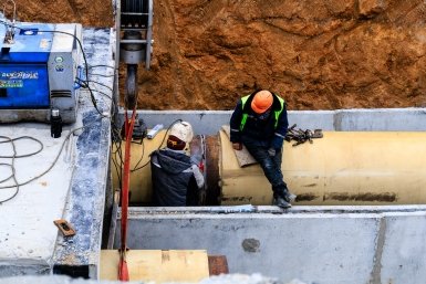 ремонт, ремонтные работы, трубы,, замена труб, теплоснабжение, водоснабжение, Евгений  Кулешов, ИА PrimaMedia