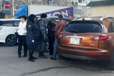 Пьющему амурчанину не удалось спрятать элитный кроссовер от судебных приставов