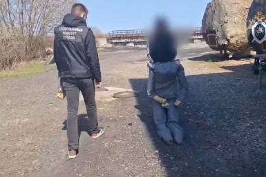 В Приморье раскрыто жестокое убийство в посёлке Хасан скриншот из видео официального ТГ-канала (18+) Следкома Приморья