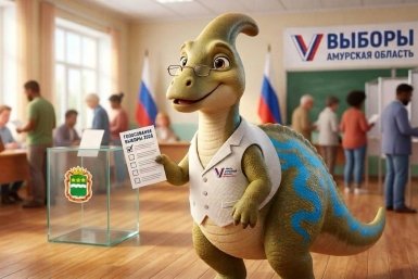 Маскот станет своеобразным &quotпроводником&quot в мир выборов в Амурской области избирательная комиссия Амурской области