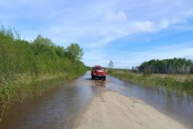 После ливней Уркан вышел на повышенные отметки в районе Ивановки телеграм-канал &quotИлона Сысолятина&quot (16+)