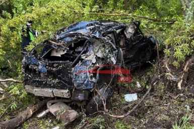 Водитель Infiniti снес остановку, убегая от ДПС в Благовещенске