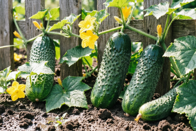 Буханку в воду, настояла и оросила: плети ползут как бешеные — огурцы размером с кабачок