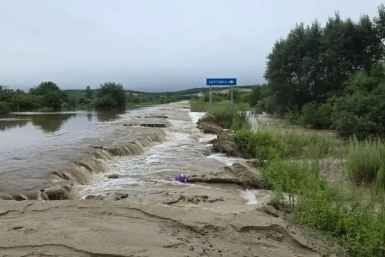 Дорога Белогорск–Серышево–Широкий Лог в Приамурье частично закрыта из-за размыва Минтранс Амурской области