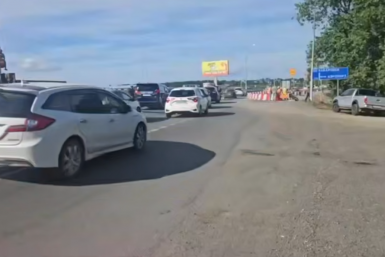 Частично открыто движение на подъезде к аэропорту Владивостока пресс-служба Минтранса Приморья