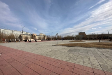 Площадь Труда в Чите Анастасия Москалёва, ИА ChitaMedia