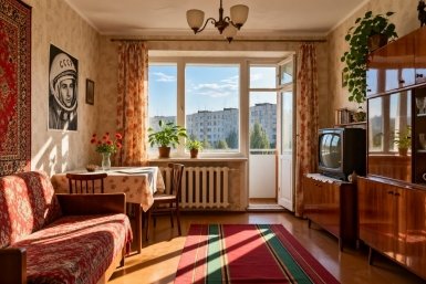 10 вопросов о типовых советских квартирах Создано при помощи ИИ