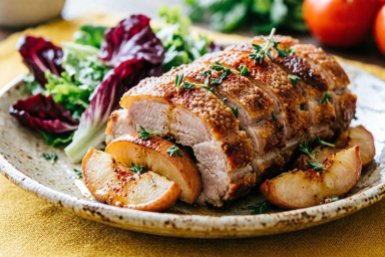 Забудьте о сухом мясе: эта яблочная хитрость превратит обычную свинину в ресторанный шедевр