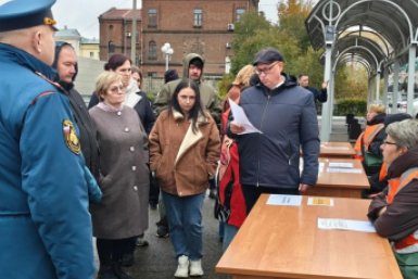 Учения пресс-службы министерства лесного хозяйства и пожарной безопасности Забайкальского края