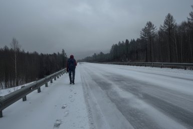 Москвичи Паша и Тома идут по Забайкалью телеграм-канал &quotПешком через Россию. Москва — Владивосток&quot (16+)