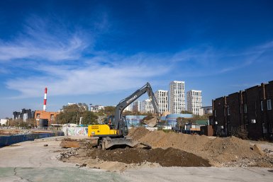 Новый памп-трек для детей начали строить на набережной Спортивной гавани во Владивостоке Администрация Владивостока