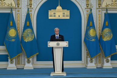 Президент Казахстана Касым-Жомарт Токаев Пресс-служба Президента Республики Казахстан