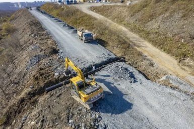 Новую дорогу в объезд Рудневского моста откроют до конца года пресс-служба администрации Владивостока