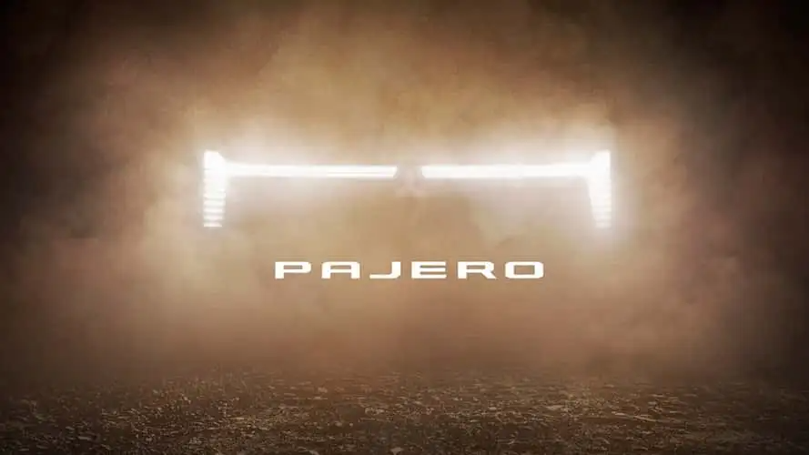 Тизер нового Mitsubishi Pajero / Montero Mitsubishi