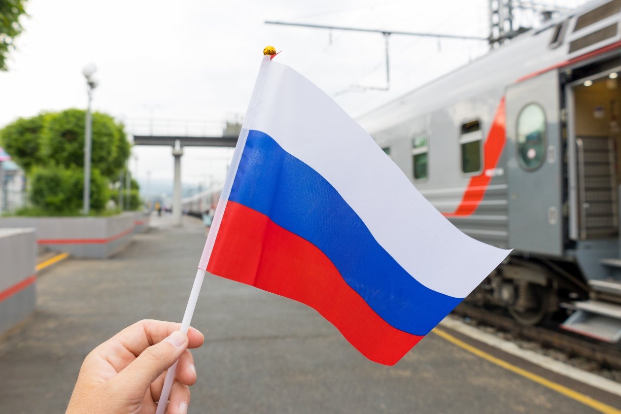 Флаг пресс-службы ЗабЖД