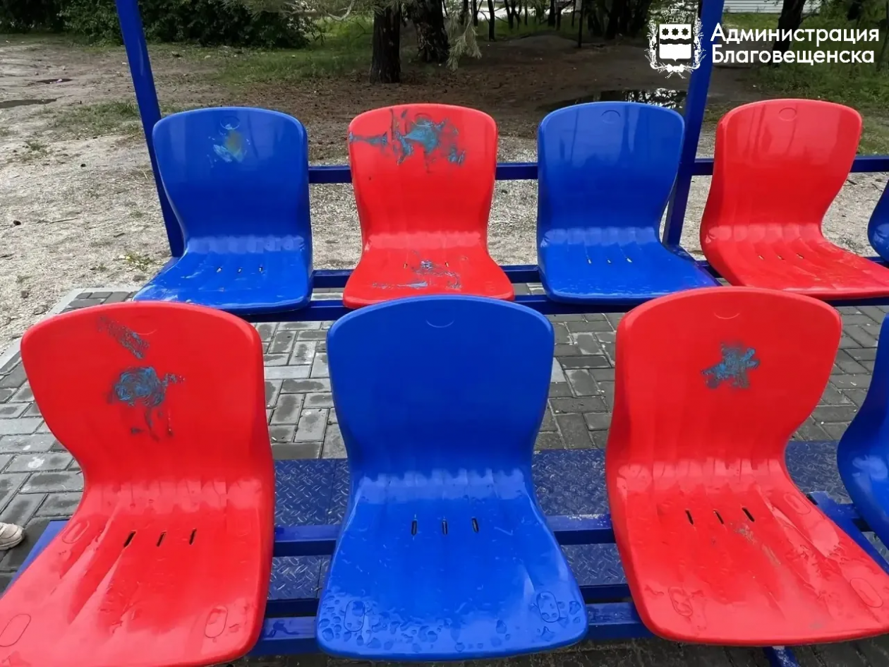 Власти отремонтируют площадку, но на это уйдет время пресс-служба администрации Благовещенска