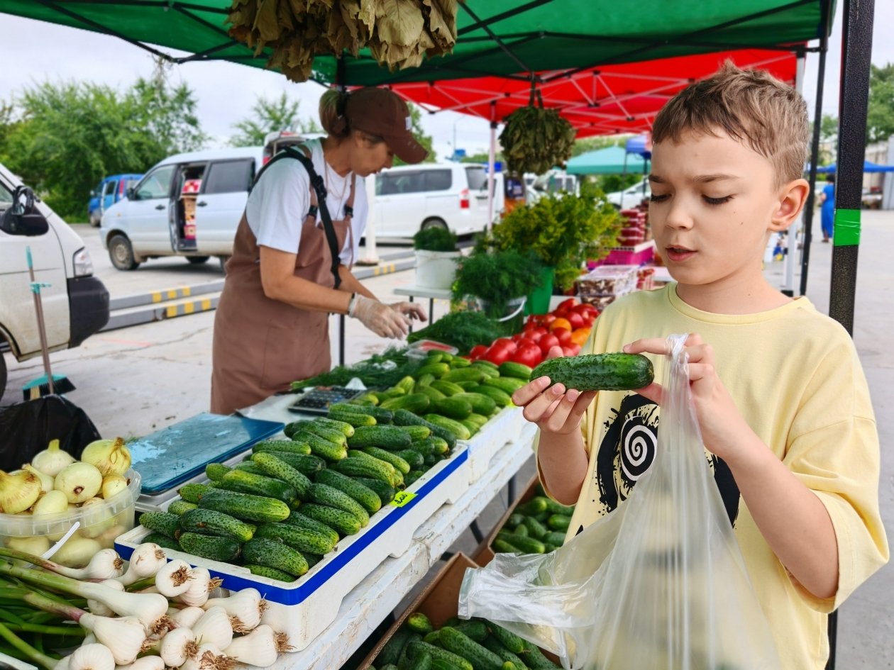 Лето в корзине: ярмарки выходного дня открылись в Благовещенске