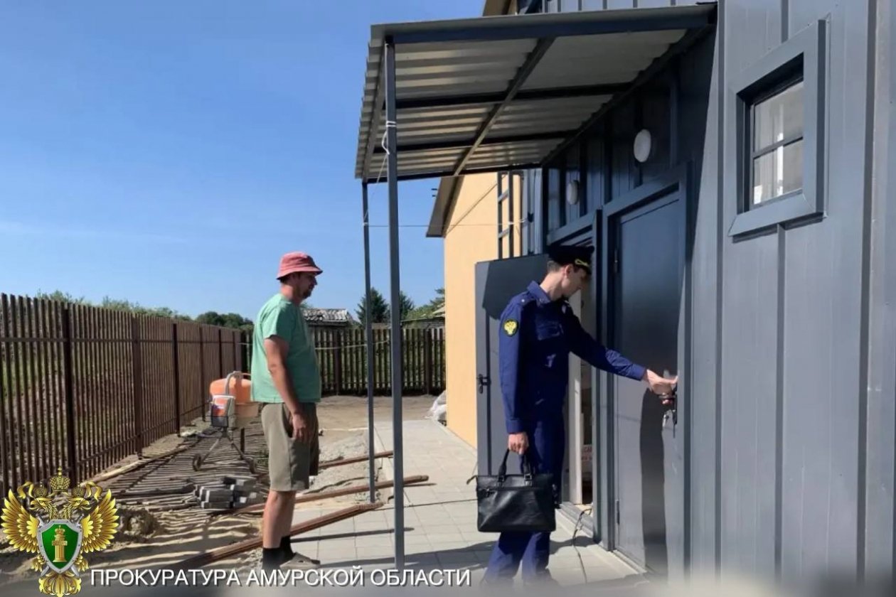 Предостережение вынесено за нарушения на объектах в Екатеринославке