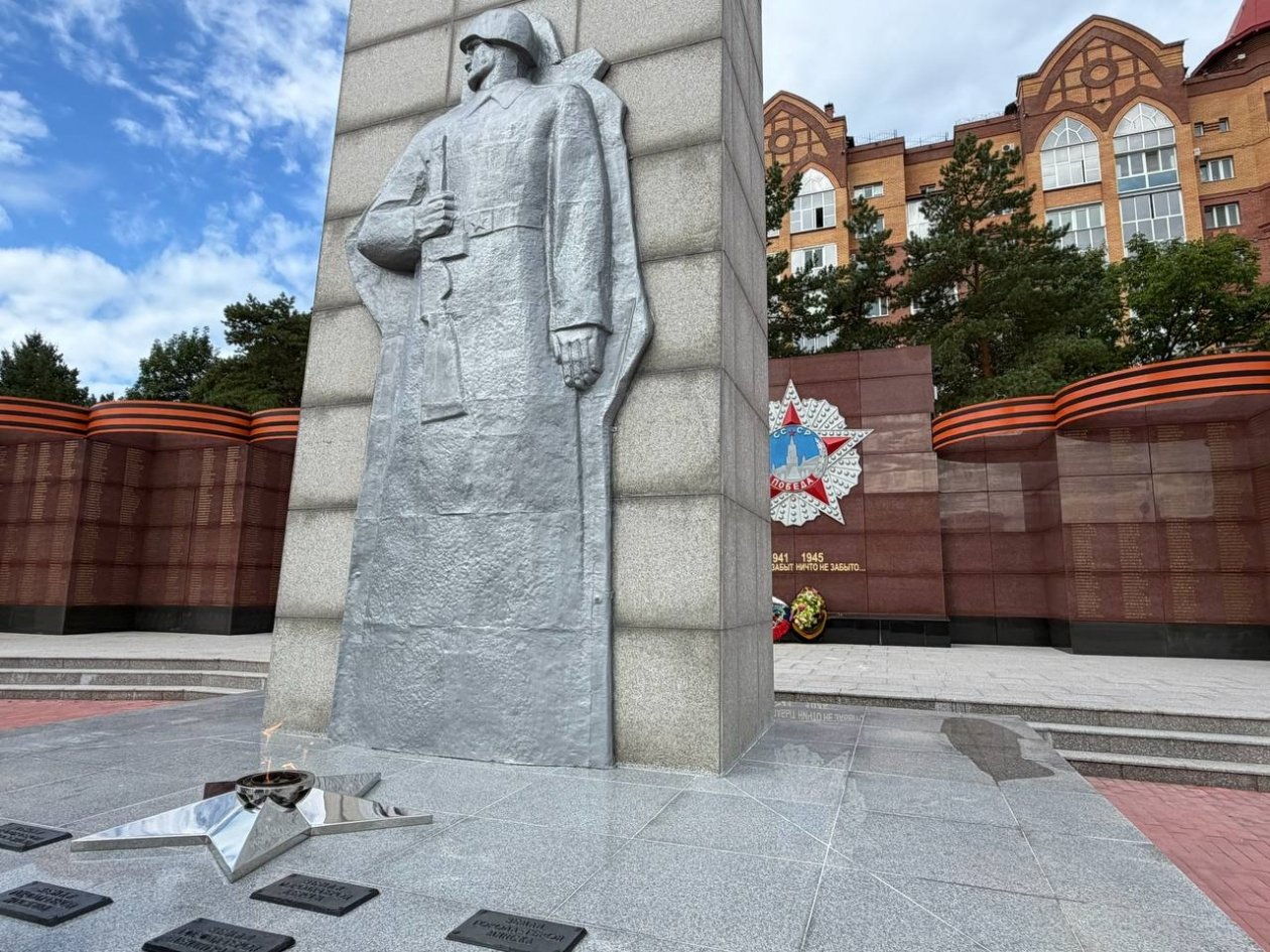 Вечный огонь торжественно зажгут 3 сентября