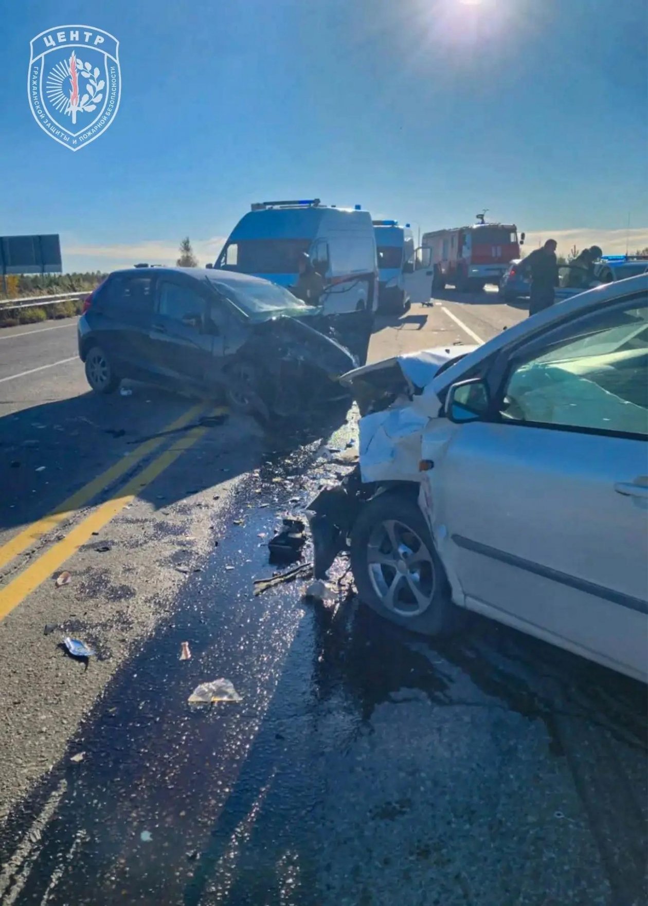 Авария с Honda Fit, УАЗ и Toyota произошла под Свободным