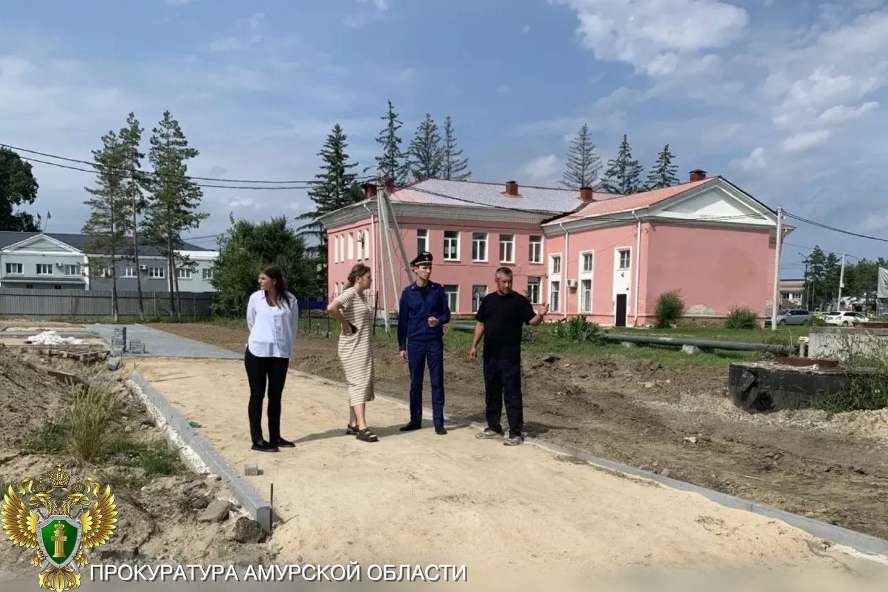 Предостережение вынесено за нарушения на объектах в Екатеринославке прокуратура Амурской области