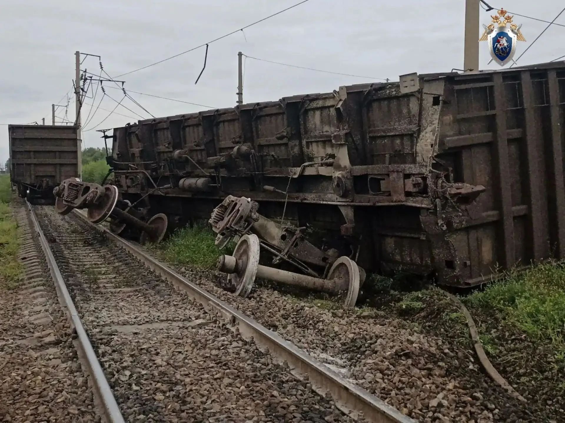 Вагоны с углем сошли с рельсов в Амурской области Восточное межрегиональное СУТ СК РФ