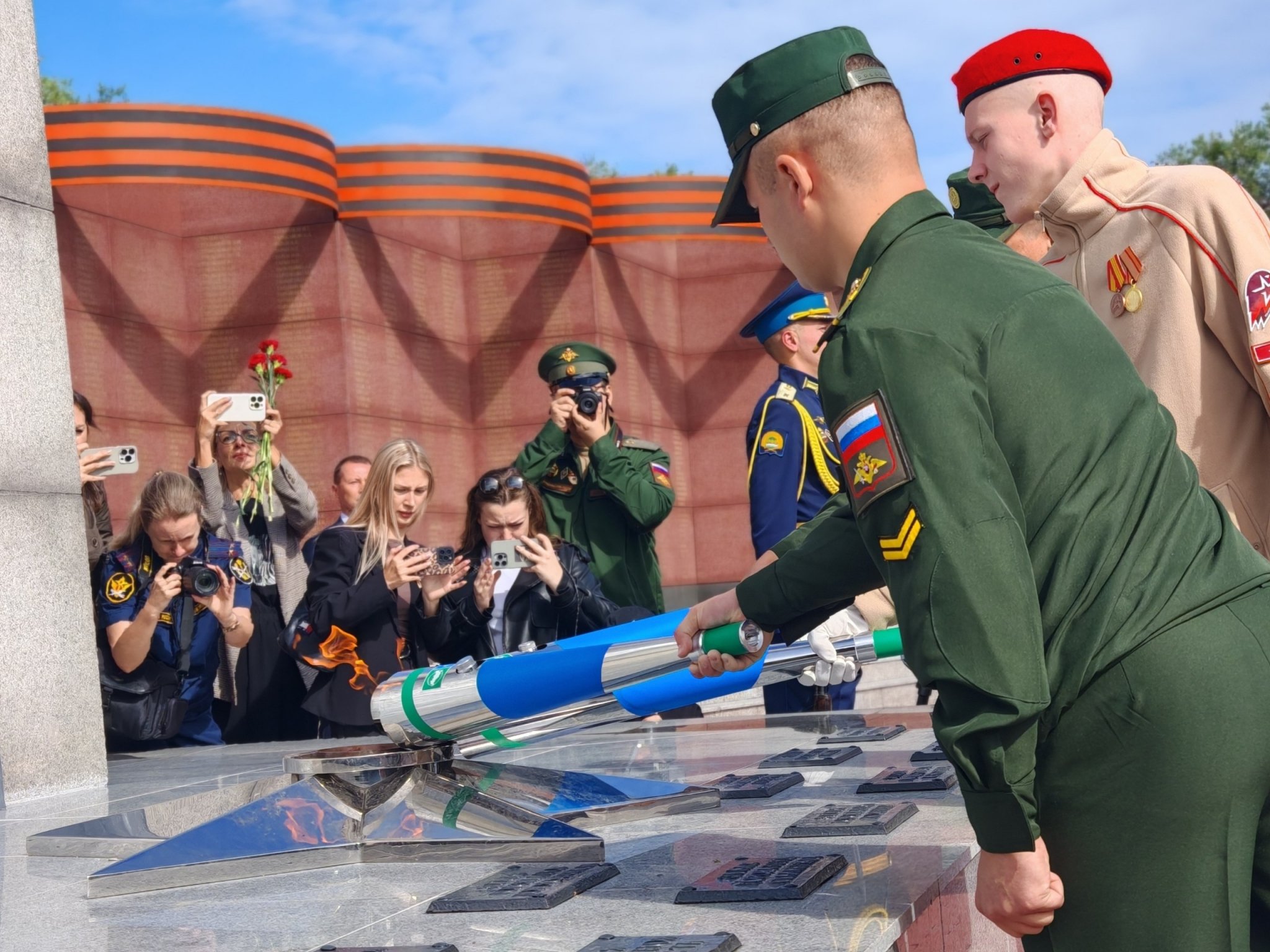 Торжественные мероприятия на площади Победы состоялись 3 сентября Юлия Ожегова, ИА PriamurMedia